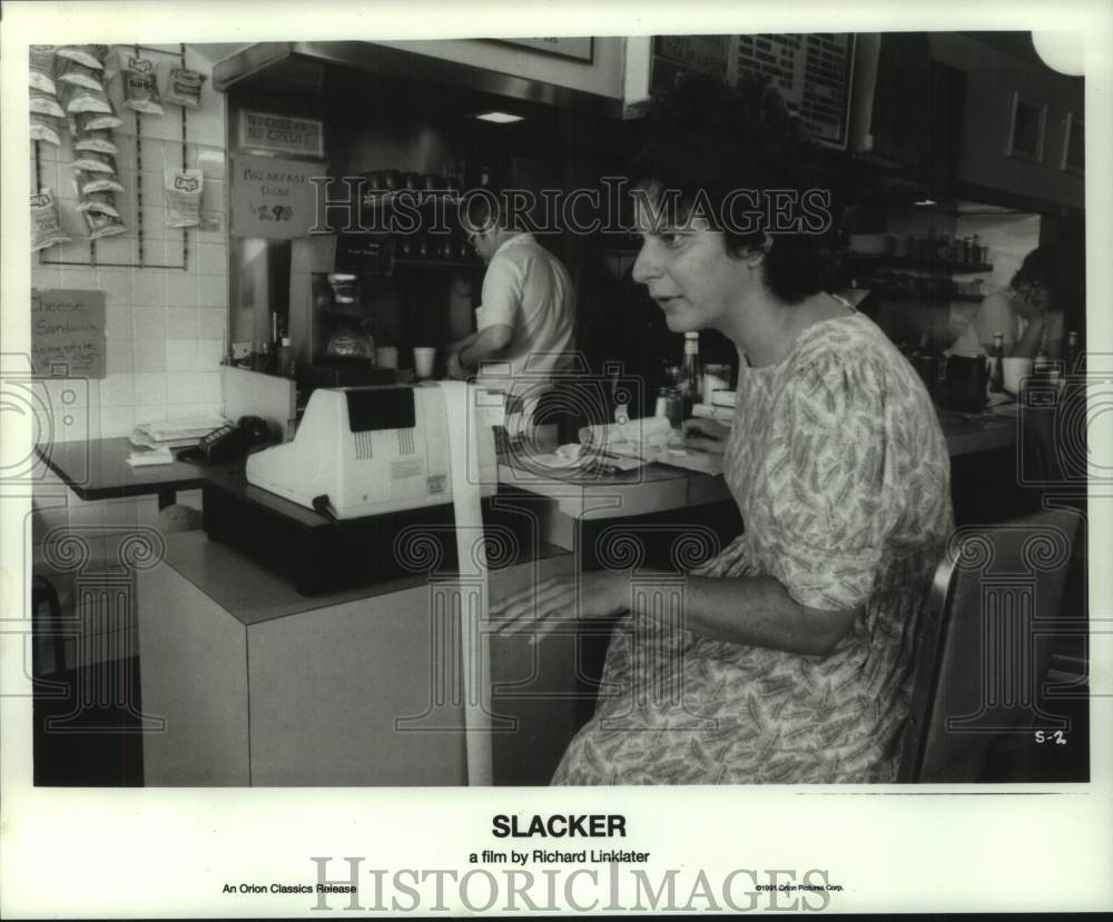 1991 Press Photo Scene from movie &quot;Slacker&quot; - hcp12335- Historic Images