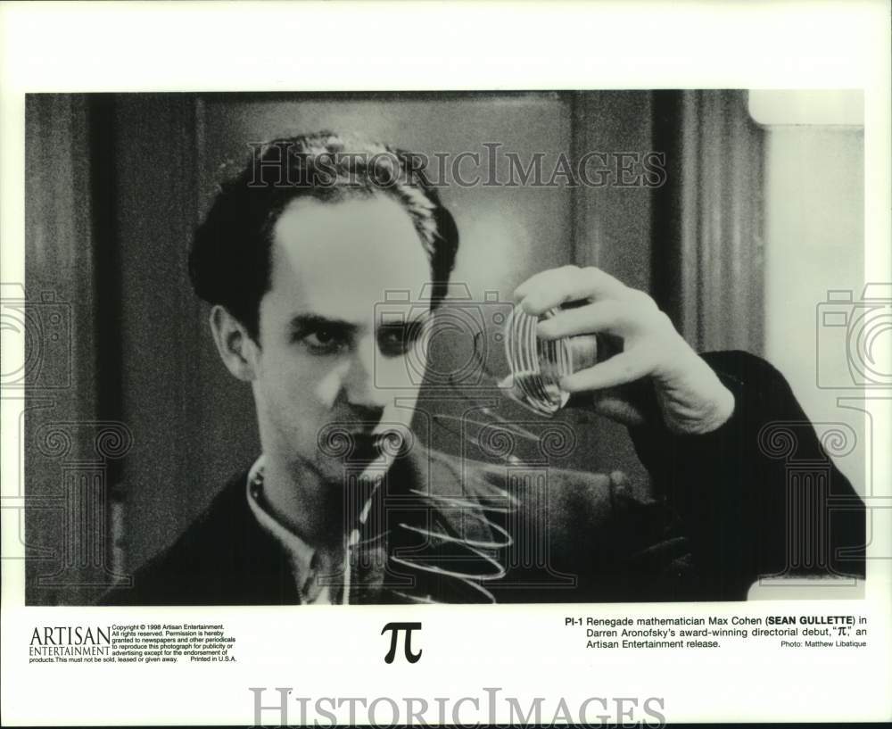 1998 Press Photo Darren Aronofsky&#39;s &quot;Pi&quot; Movie Scene Starring Sean Gullette- Historic Images