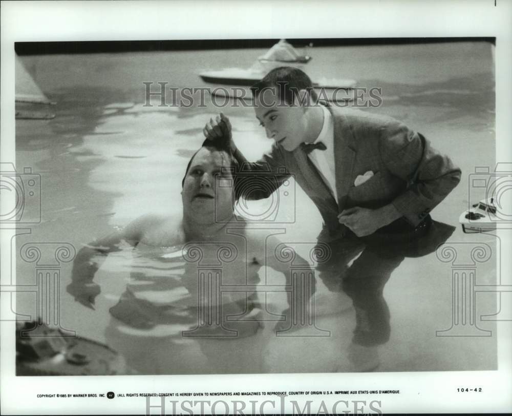 1985 Press Photo &quot;Pee Wee&#39;s Big Adventure&quot; Movie Scene - hcp12595- Historic Images