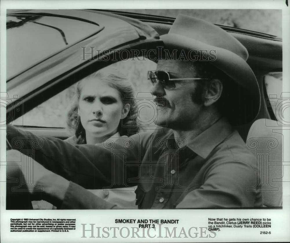 1983 Press Photo &quot;Smokey and the Bandit Part 3&quot; Movie Scene - hcp12635- Historic Images