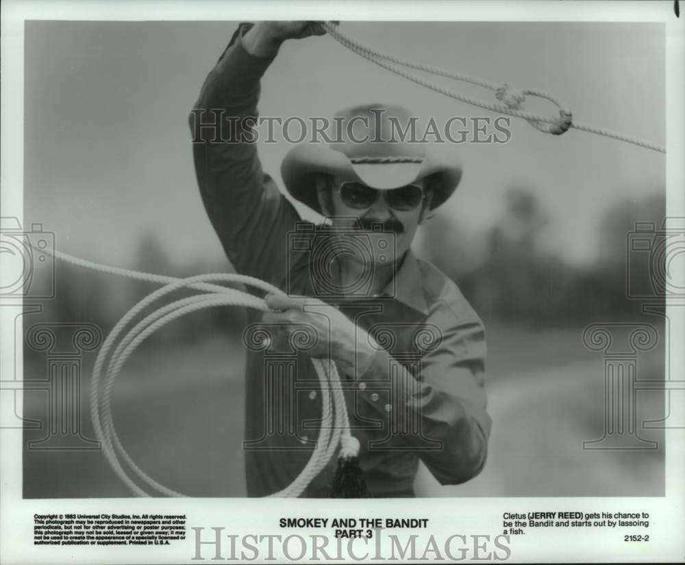 1983 Press Photo &quot;Smokey and the Bandit Part 3&quot; Movie Scene - hcp12637- Historic Images