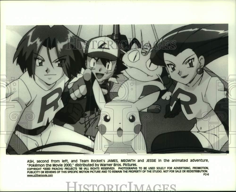 2000 Press Photo &quot;Pokemon the Movie 2000&quot; Animated Movie Scene - hcp12924- Historic Images