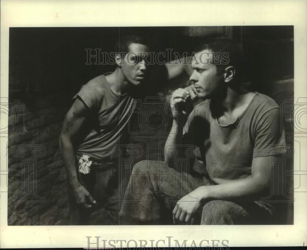 1991 Press Photo Scott Renderer &amp; James Lyons star in Todd Haynes&#39; &quot;Poison&quot;- Historic Images