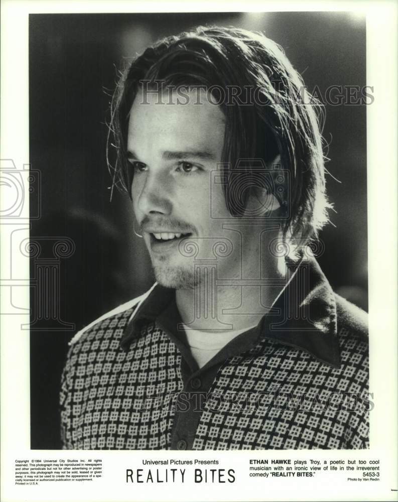 1994 Press Photo "Reality Bites" Movie Scene Starring Ethan Hawke - hcp12986- Historic Images