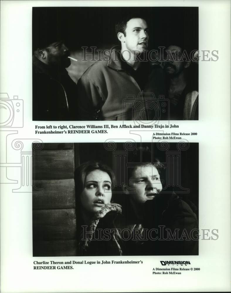 2000 Press Photo Actors in Scenes from John Frankenheimer&#39;s &quot;Reindeer Games&quot;- Historic Images