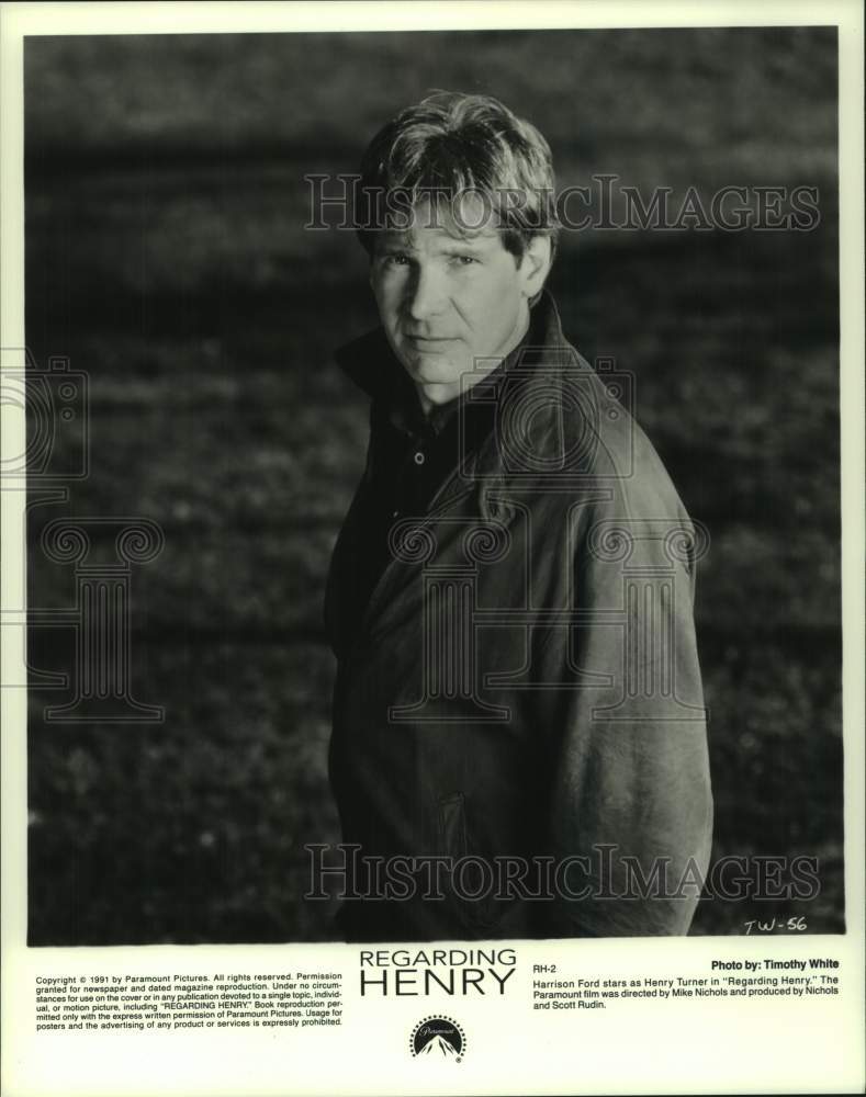 1991 Press Photo &quot;Regarding Henry&quot; Movie Scene Starring Harrison Ford- Historic Images