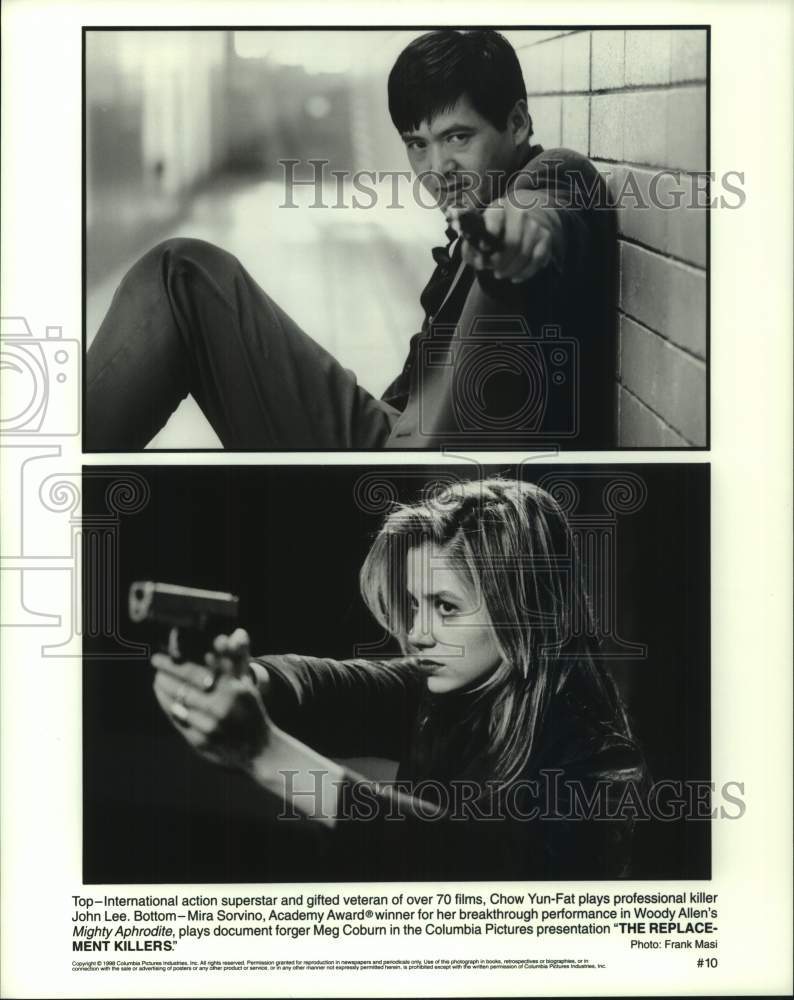 1998 Press Photo &quot;The Replacement Killers&quot; Movie Scenes - hcp13049- Historic Images