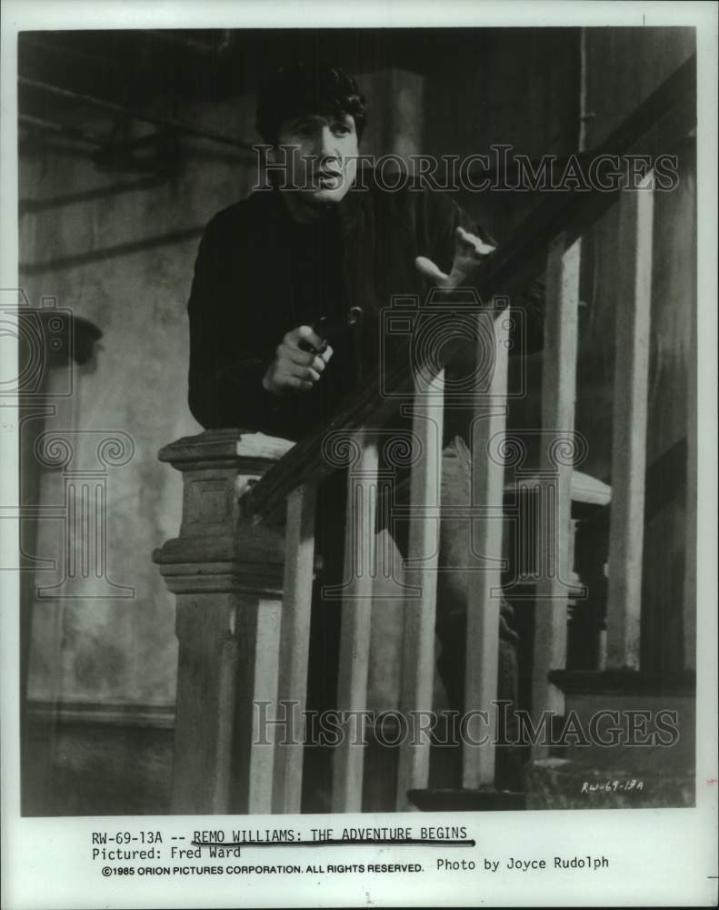 1985 Press Photo &quot;Remo Williams: The Adventure Begins&quot; Movie Starring Fred Ward- Historic Images