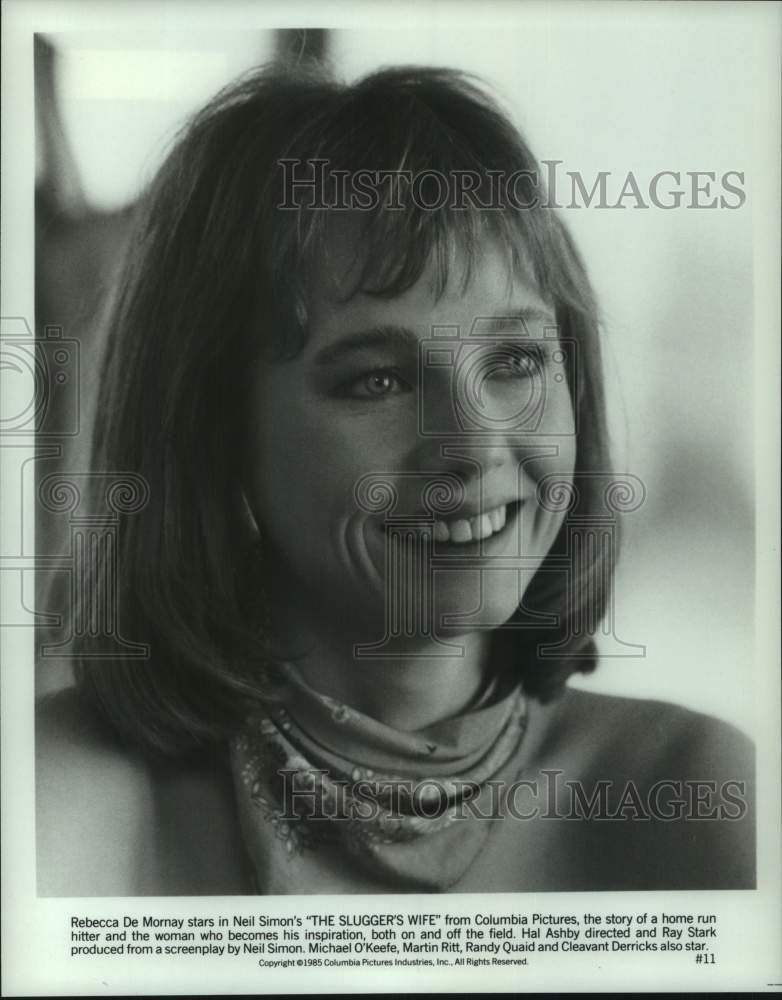 1985 Press Photo Rebecca De Mornay Stars in Neil Simon's "The Slugger's Wife"- Historic Images