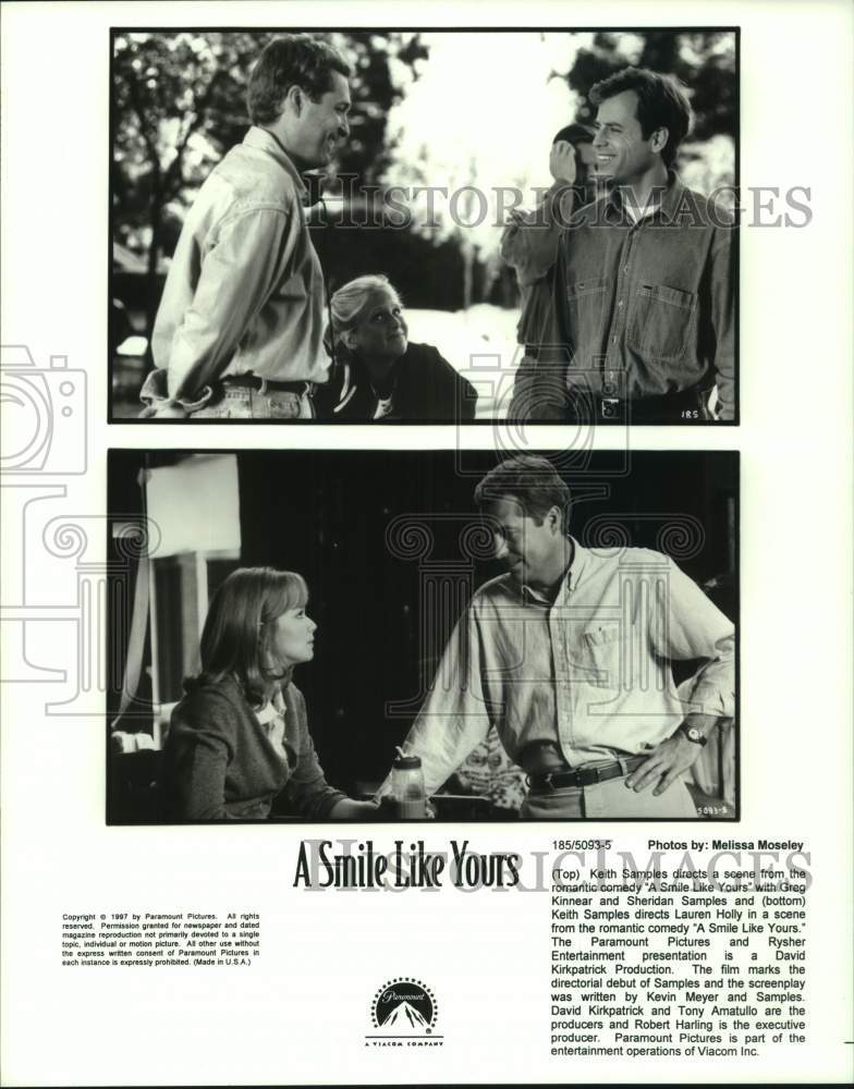 1997 Press Photo &quot;A Smile Like Yours&quot; Movie Scenes - hcp13121- Historic Images