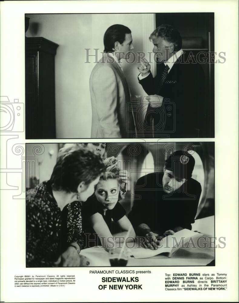 2001 Press Photo Scenes from Paramount&#39;s &quot;Sidewalks of New York&quot; - hcp13259- Historic Images