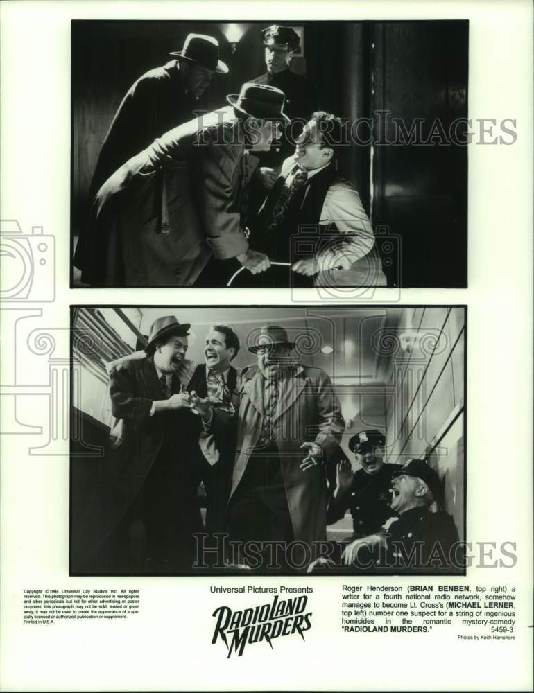 1994 Press Photo Scenes from the movie &quot;Radioland Murders&quot; - hcp13348- Historic Images