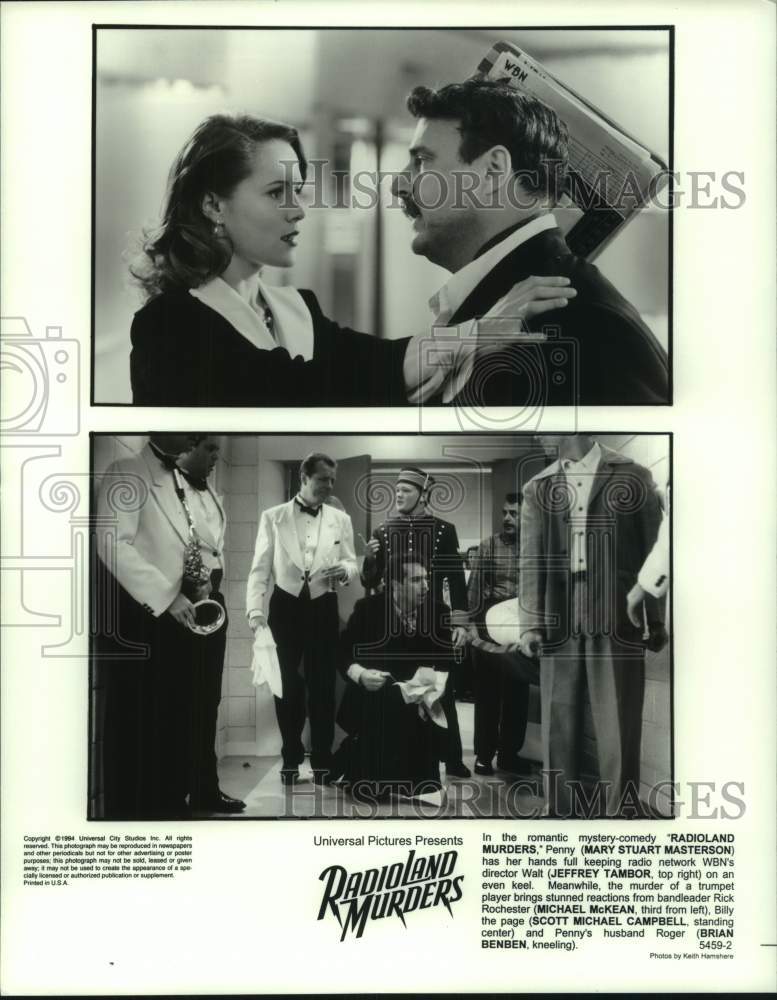 1994 Press Photo Stills from the movie "Radioland Murders" - hcp13349- Historic Images