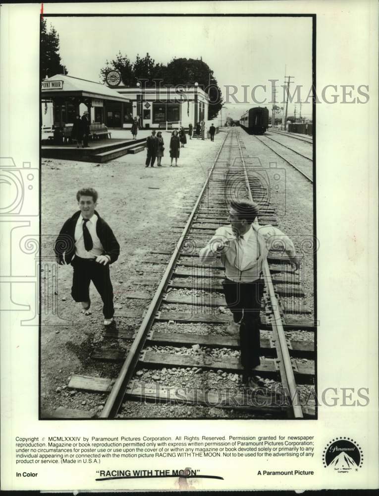 1984 Press Photo Scene from the movie &quot;Racing With the Moon&quot; - hcp13356- Historic Images