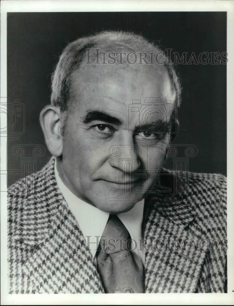 1981 Press Photo Actor Ed Asner - hcp20972- Historic Images