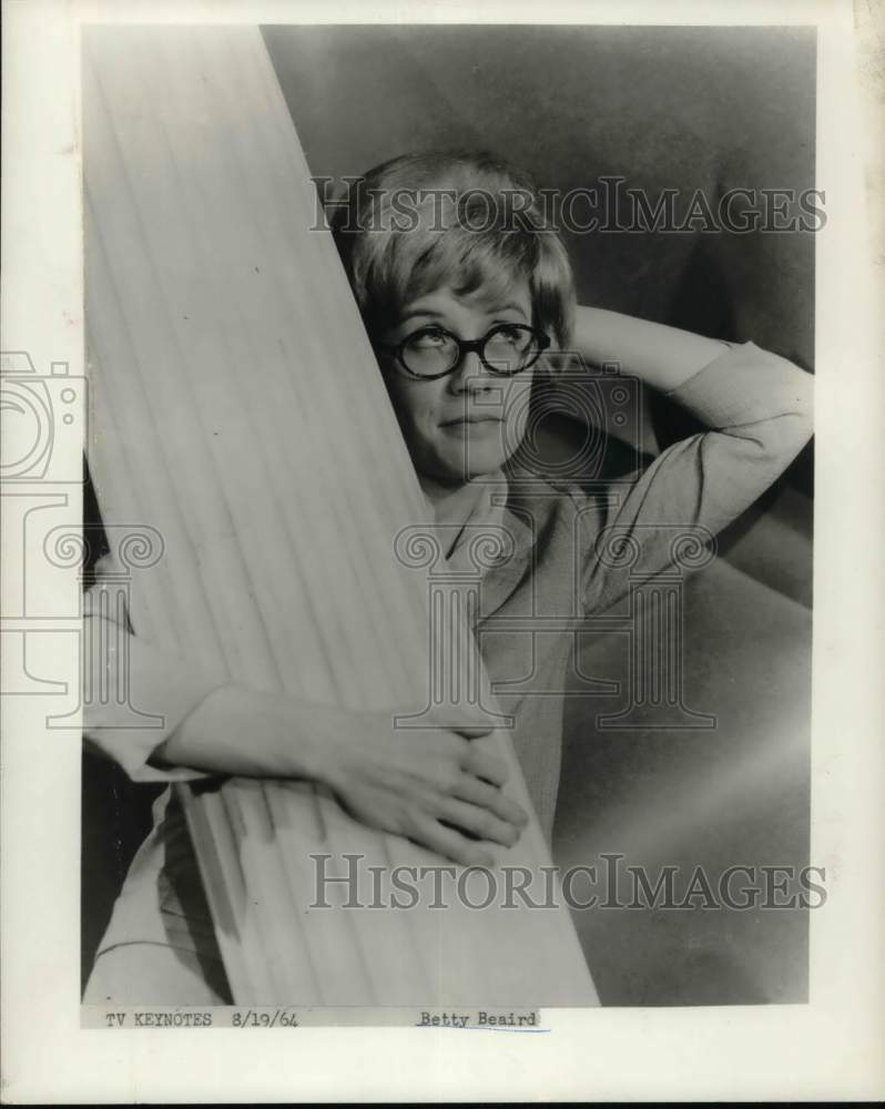 1964 Press Photo Actress Betty Beaird - hcp22285