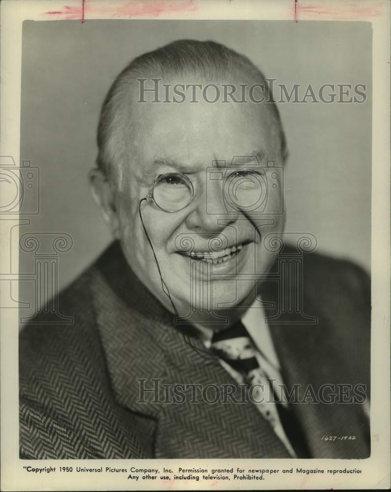 1950 Press Photo Charles Coburn - hcp30124
