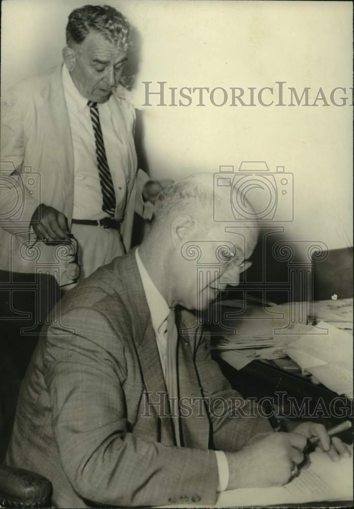 1955 Press Photo Judge Spurgeon Bell - hcp31415