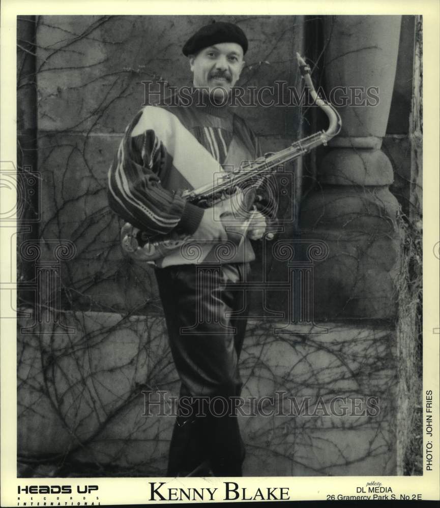 1993 Press Photo Musician Kenny Blake - hcp31675