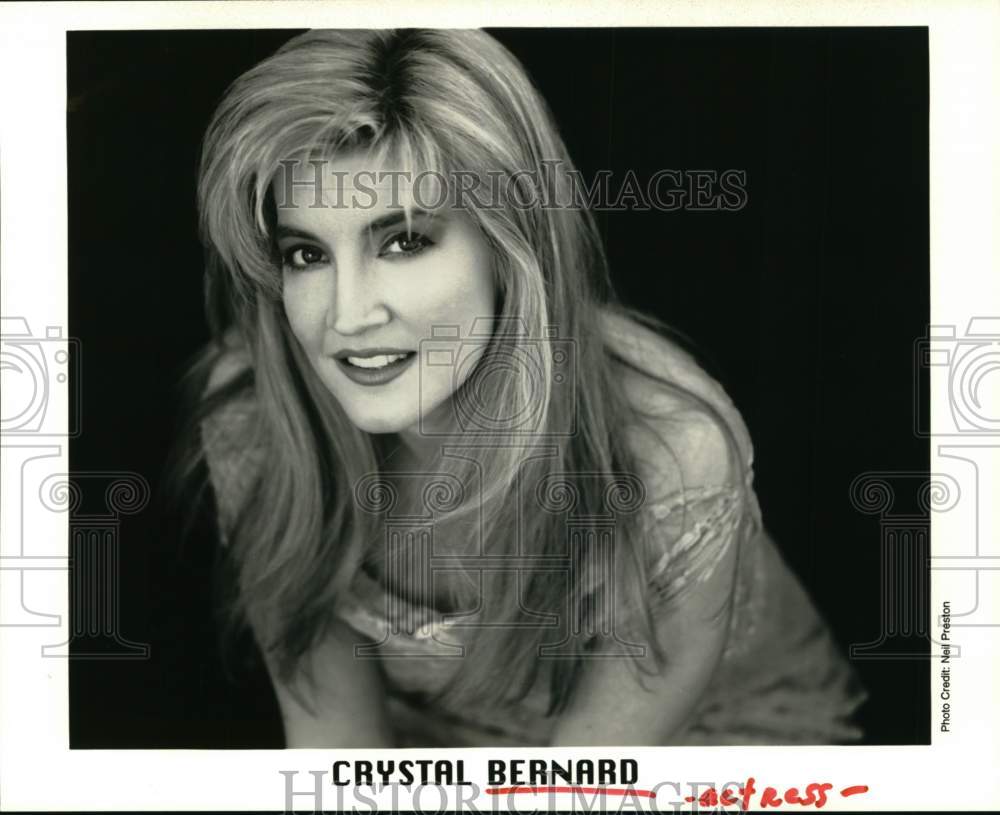 1999 Press Photo Actress Crystal Bernard - hcp34314