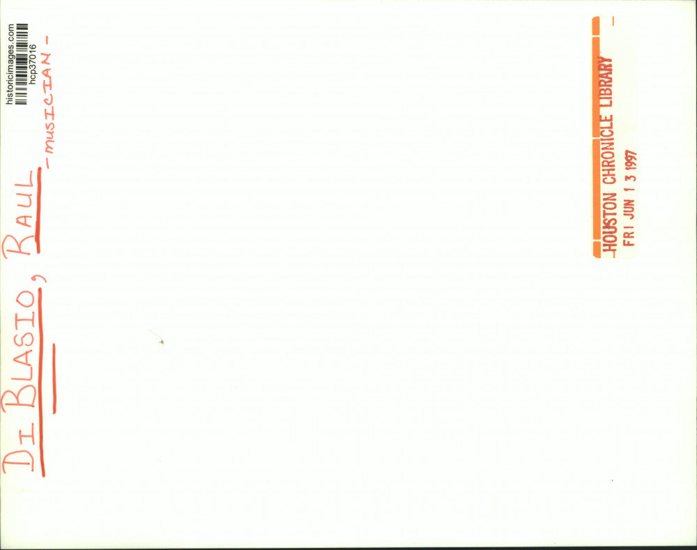 1997 Press Photo Musician Raul DiBlasio - hcp37016