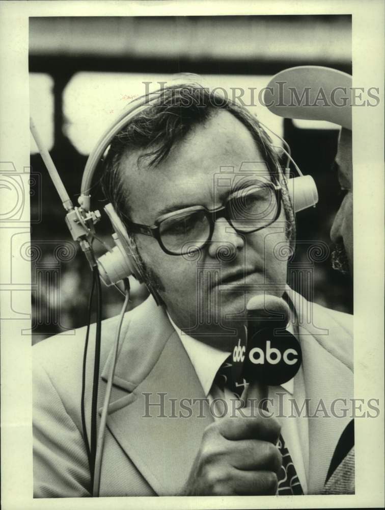 1979 Press Photo Chris Economaki, Sports Commentator for ABC - hcp41729- Historic Images