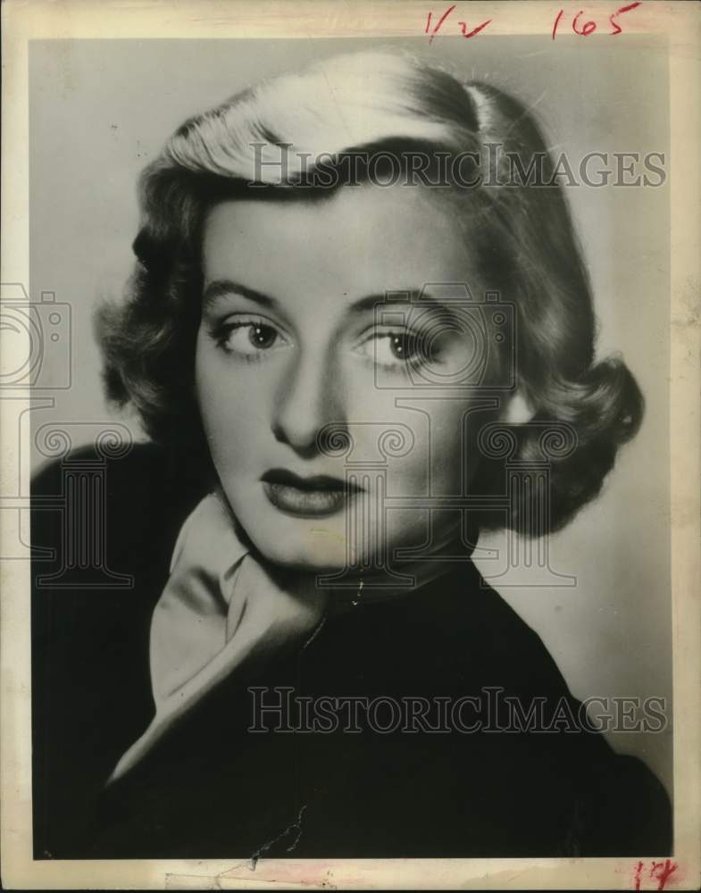 1954 Press Photo Actress Constance Ford - hcp43808