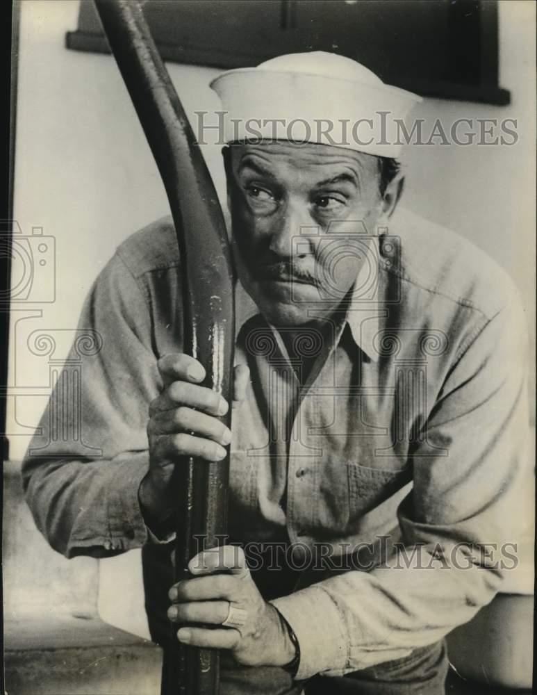 1962 Press Photo Actor Gale Gordon starring in Dennis the Menace on CBS-TV.- Historic Images