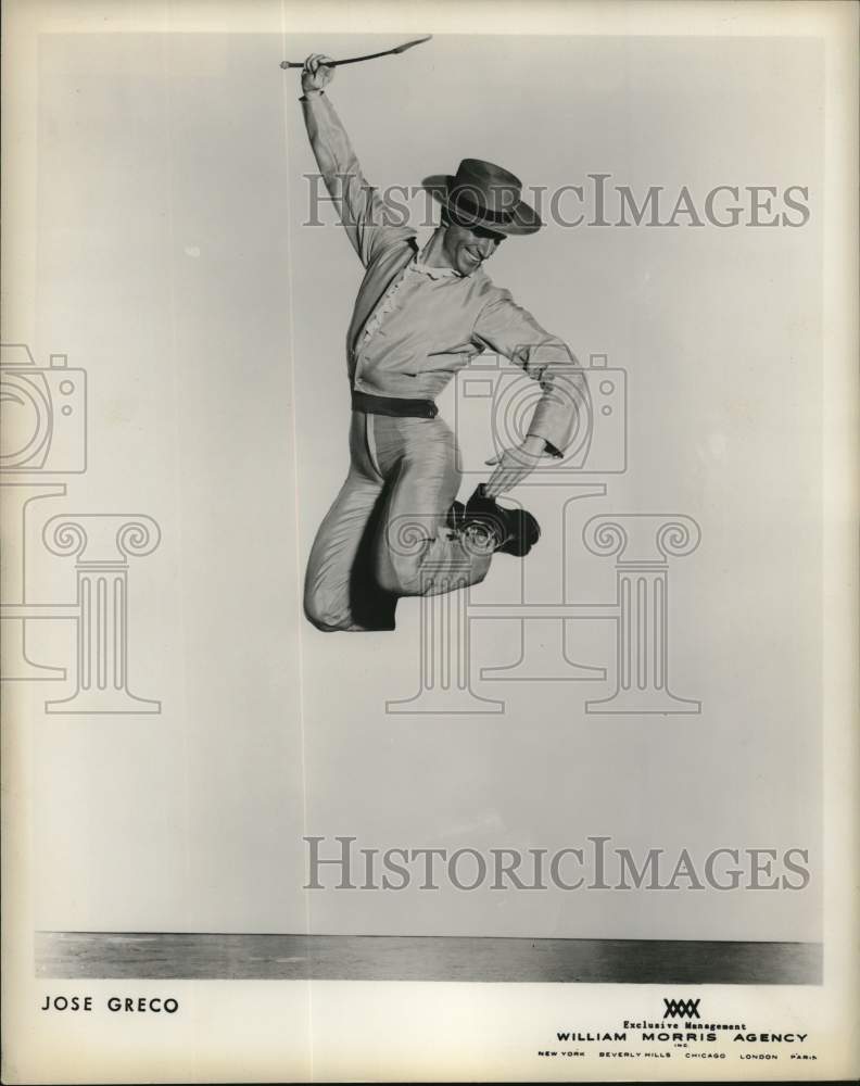 Press Photo Dancer Jose Greco. - hcp48147- Historic Images