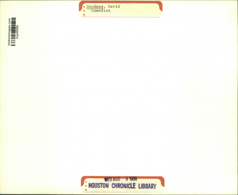 1989 Press Photo Comedians David Goodman, Jason Stuart, Jaz Kaner - hcp49985