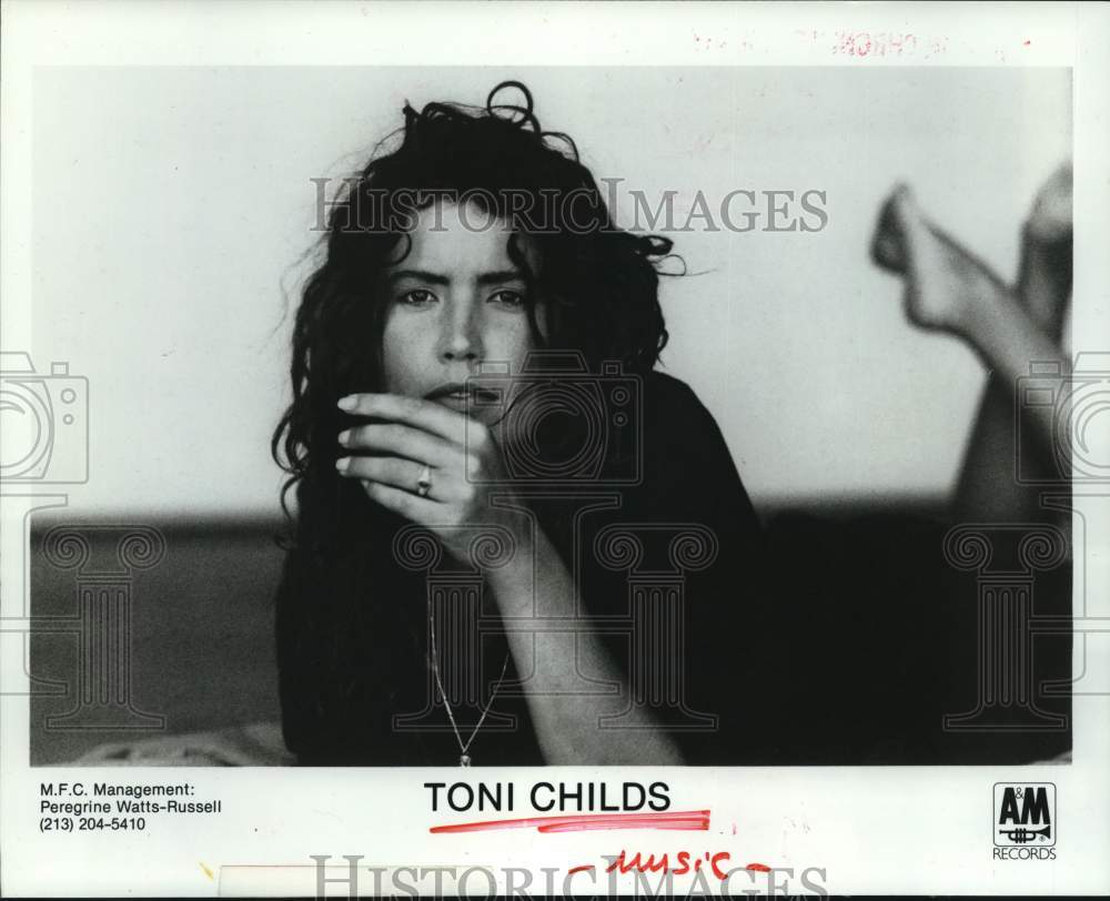 1988 Press Photo Musician Toni Childs - hcp57684