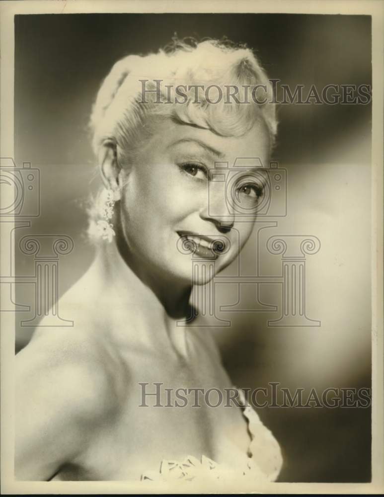 1956 Press Photo Entertainer Ina Ray Hutton - hcp58846