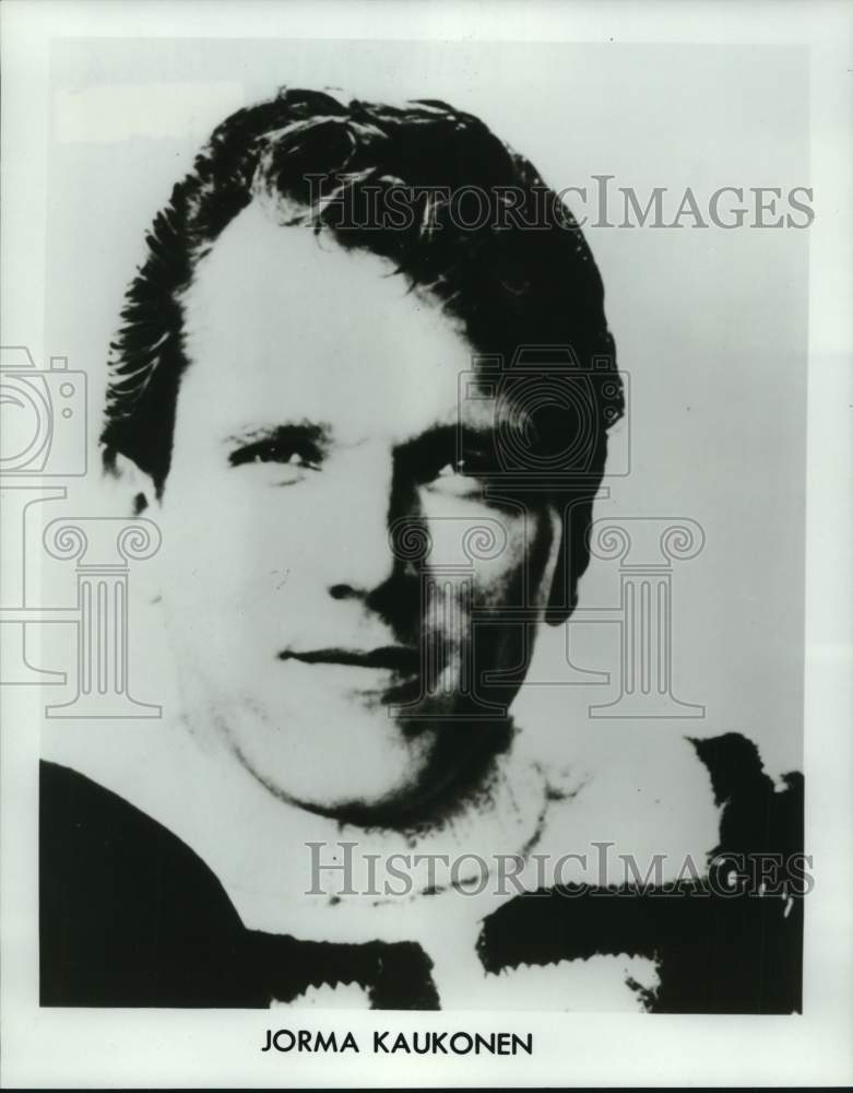 1986 Press Photo Rock Musician Jorma Kaukonen - hcp63732- Historic Images