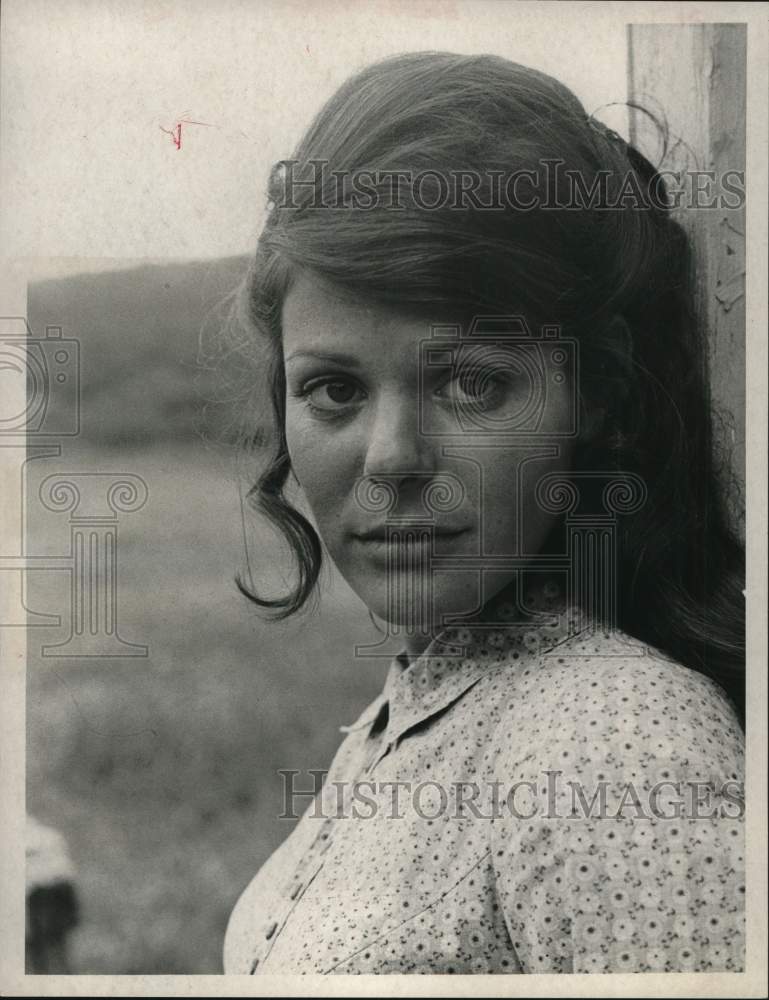 1970 Press Photo Sheila Larken on "Gunsmoke" - hcp65049