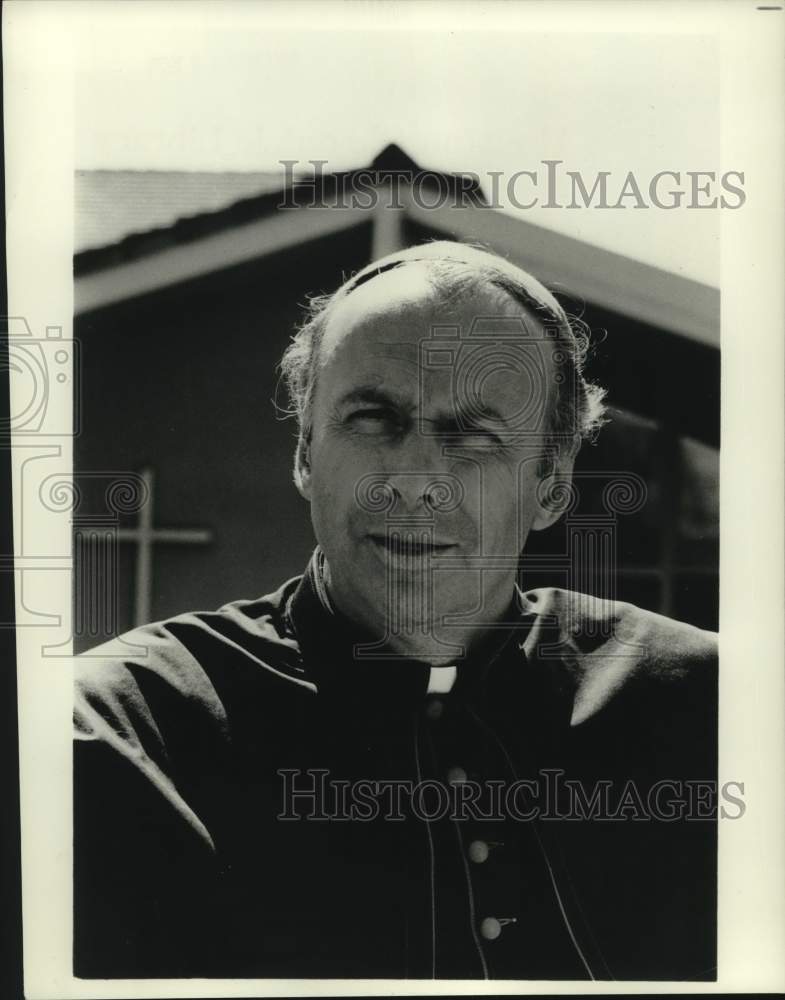 1975 Press Photo Actor Richard Kiley in &quot;Cannon&quot; - hcp66930