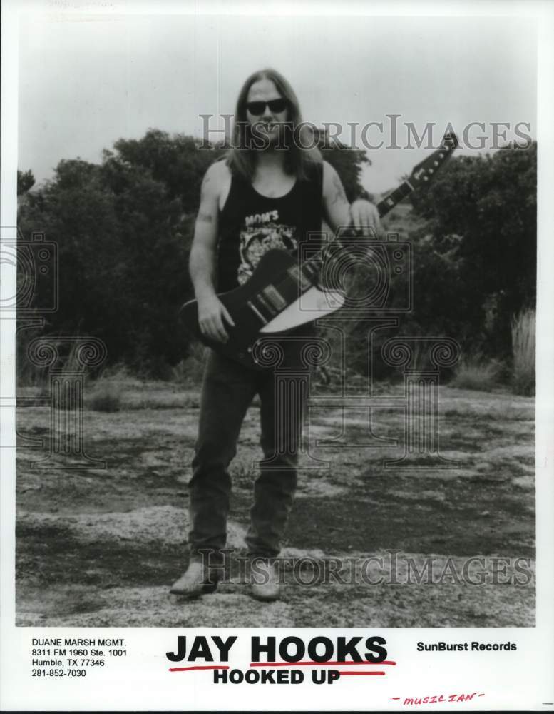 1997 Press Photo Musician Jay Hooks. - hcp67189