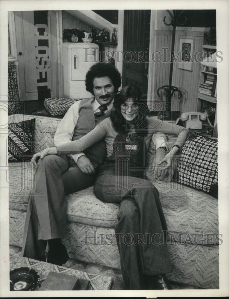 1979 Press Photo Gabriel Kaplan, Marcia Strassman on "Welcome Back, Kotter"