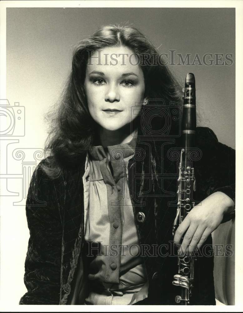 1979 Press Photo Esther Evangeline Lamneck, Clarinetist - hcp69015- Historic Images