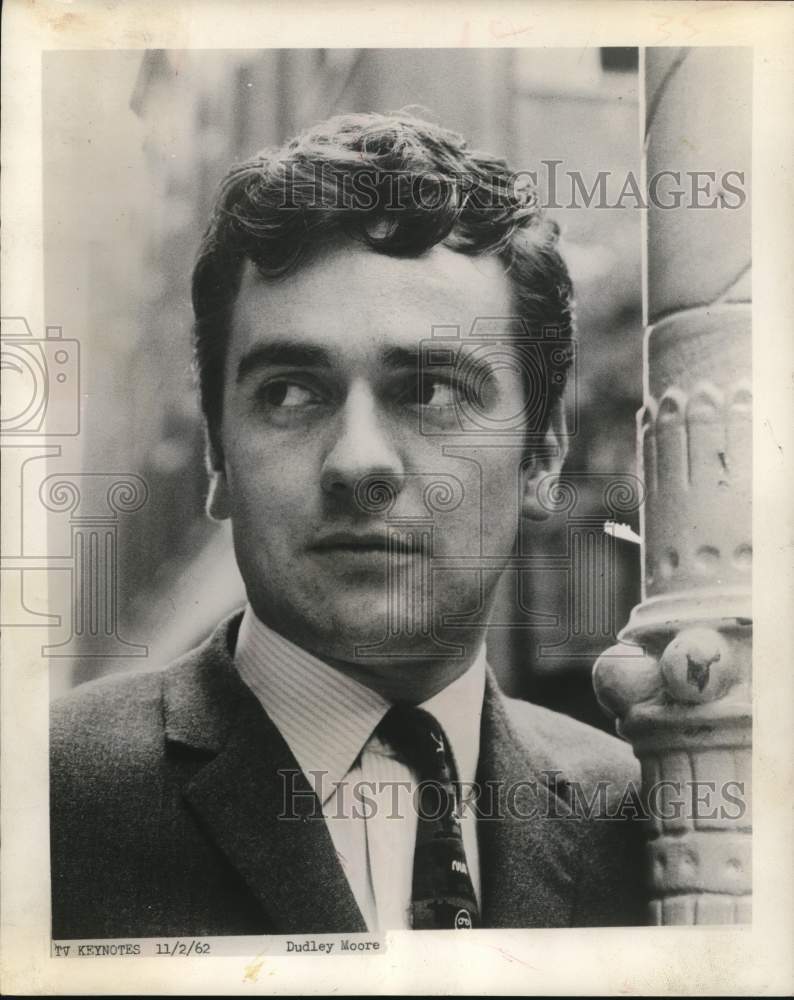 1962 Press Photo Actor Dudley Moore - hcp71083- Historic Images