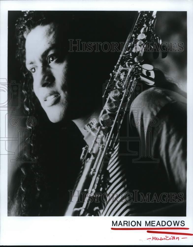 1992 Press Photo Musician Marion Meadows - hcp71591- Historic Images