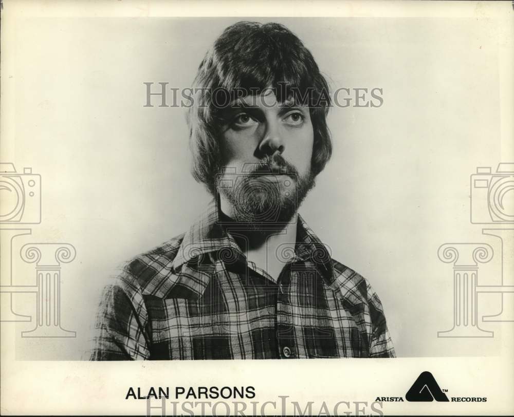 1977 Press Photo Musician Alan Parsons from &quot;The Alan Parsons Project.&quot;- Historic Images