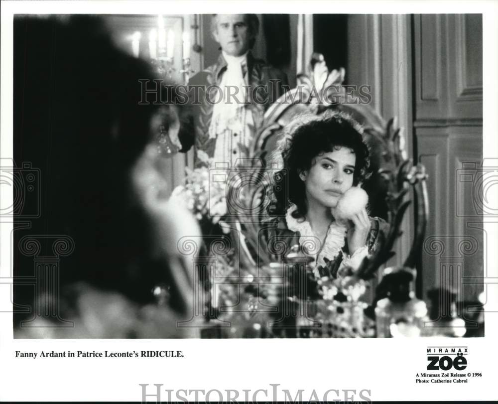 1996 Press Photo Fanny Ardant in Patrice LeconteÃ¢â‚¬s "Ridicule" - hcp78543