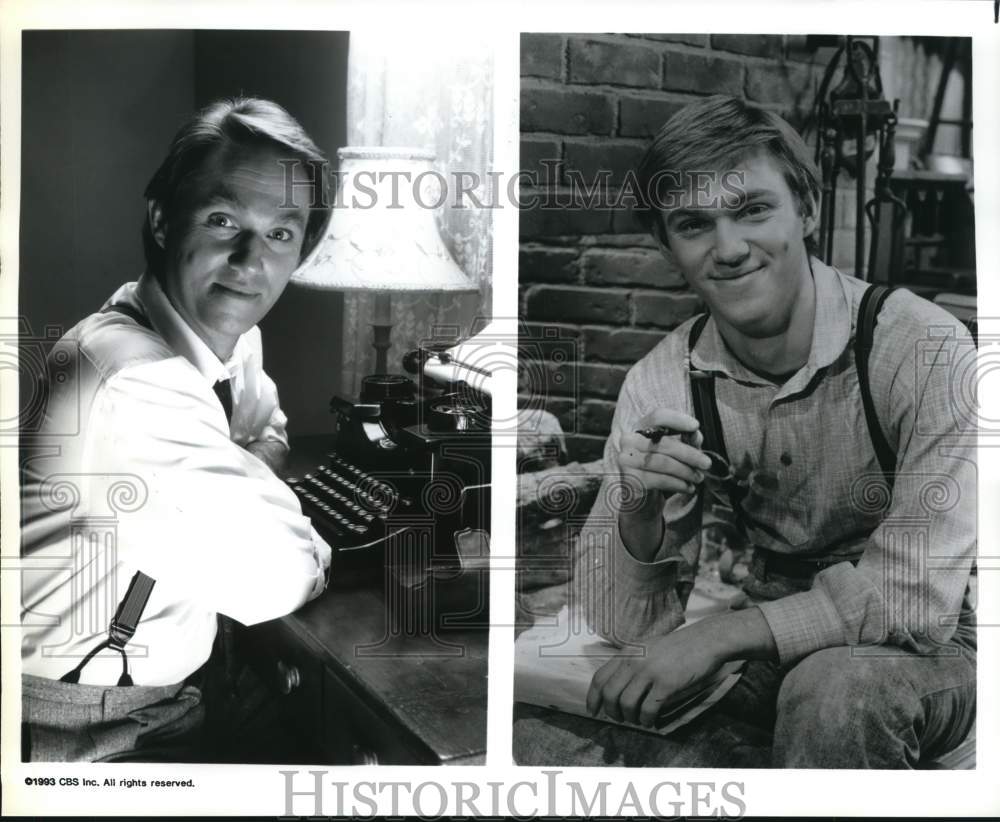 1993 Press Photo Actor Richard Thomas stars in "A Walton Thanksgiving Reunion"