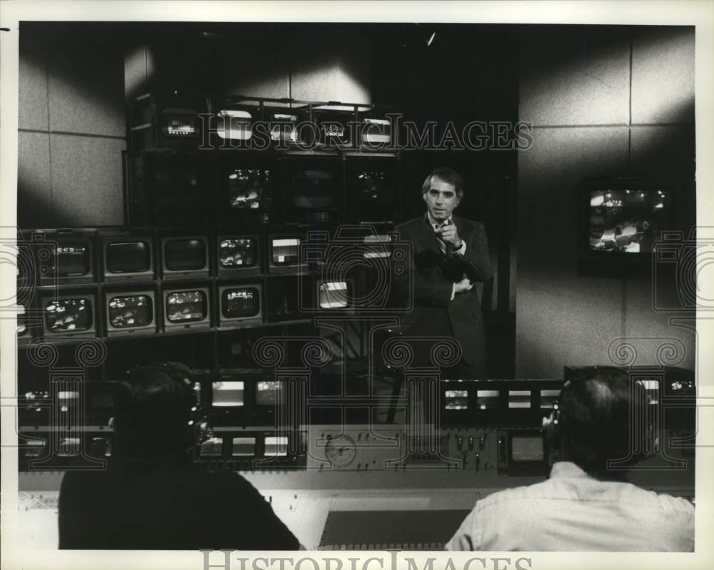 1979 Press Photo Anchorman Tom Snyder in NBC News&#39; &quot;Prime Time Sunday&quot;- Historic Images