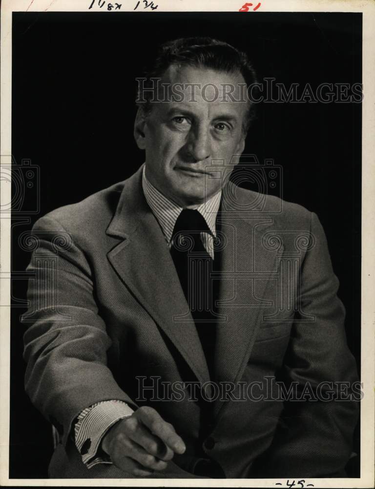 1974 Press Photo Actor George C. Scott. - hcp80875- Historic Images