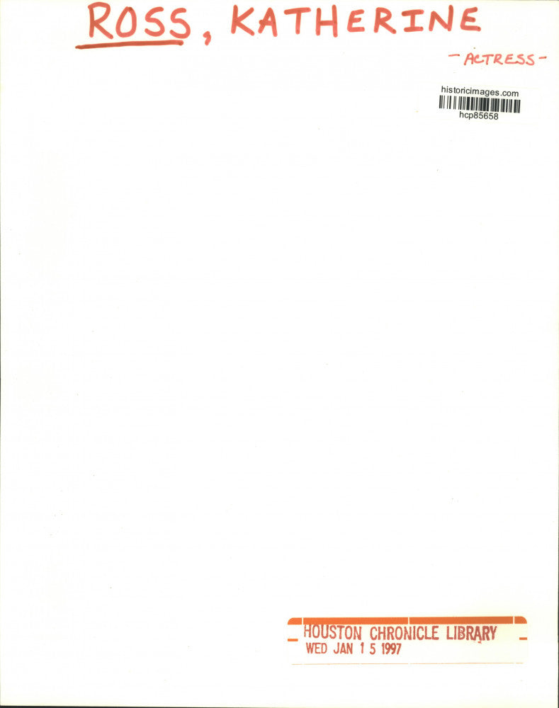 1997 Press Photo Actors Sam Elliott, Katharine Ross star in "The Legacy."