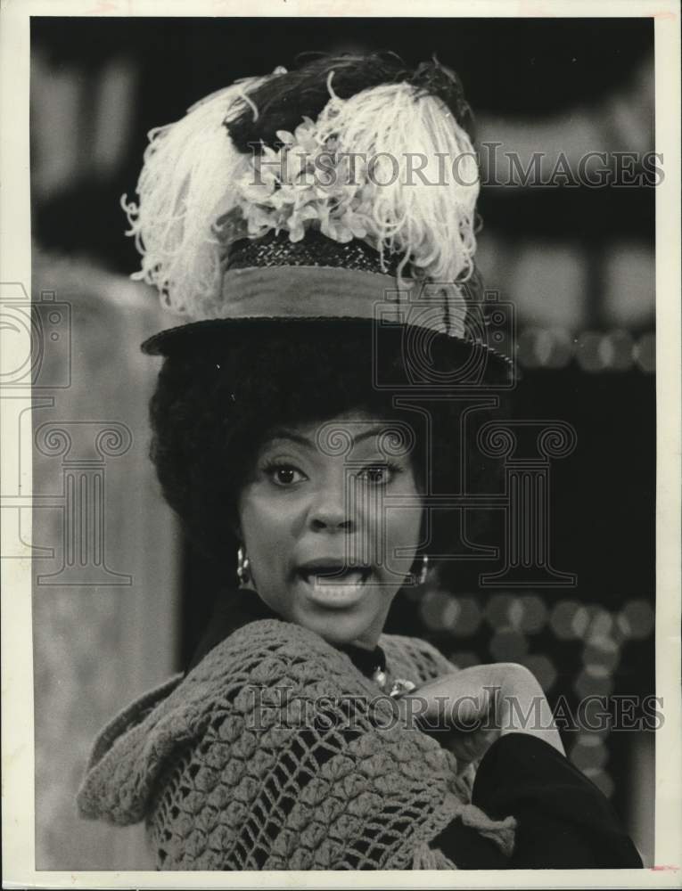 1972 Press Photo Headliner guest star Leslie Uggams on &quot;The Dean Martin Show.&quot;- Historic Images