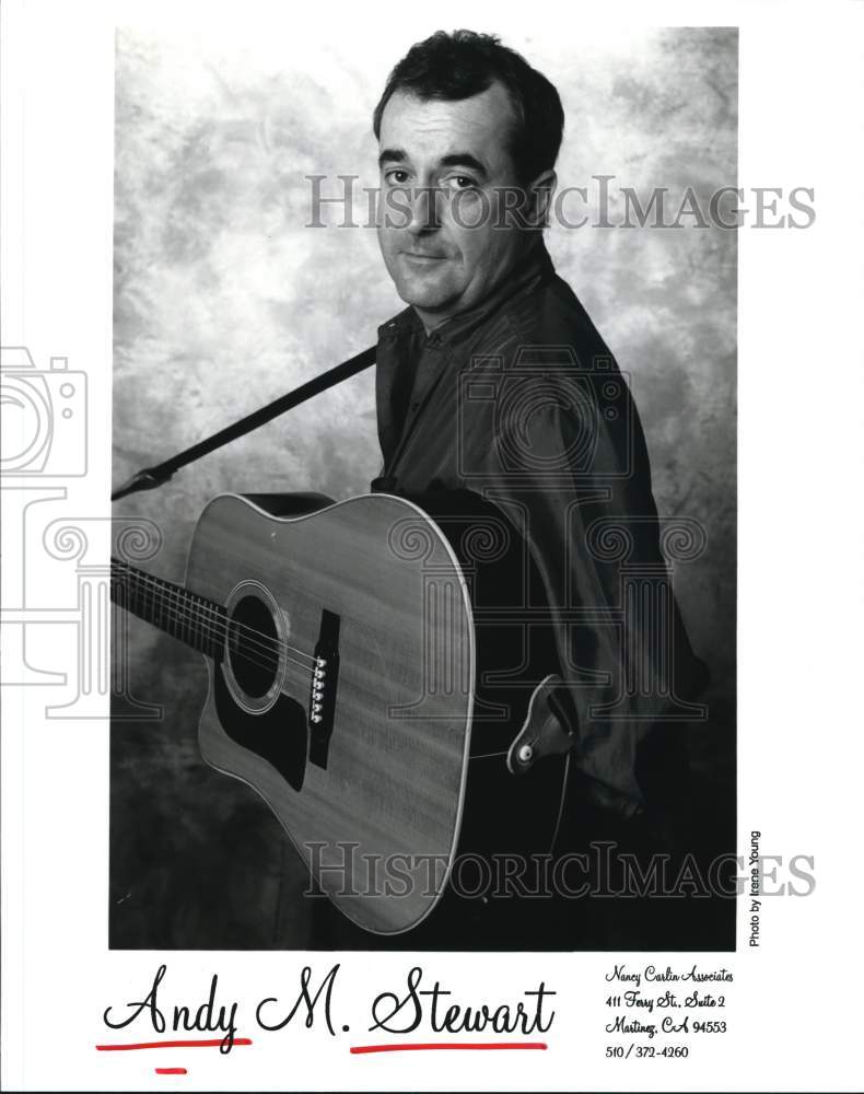 1997 Press Photo Musician Andy M. Stewart - hcp89794- Historic Images