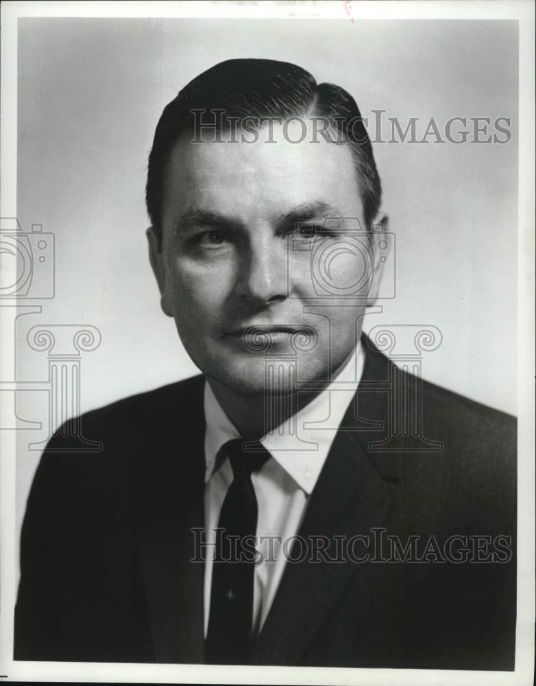 1968 Press Photo C.J. Martin, President of Brown & Root, Inc. - hcp92243