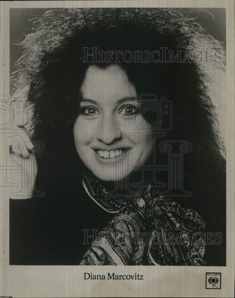 1975 Press Photo Diana Marcovitz - hcp92295- Historic Images